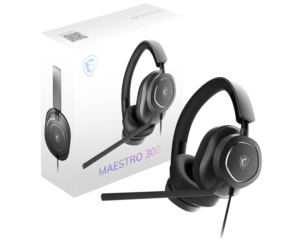 MSI MAESTRO 300 Wired Gaming Headset MSI MAESTRO 300 Wired Gaming Headset